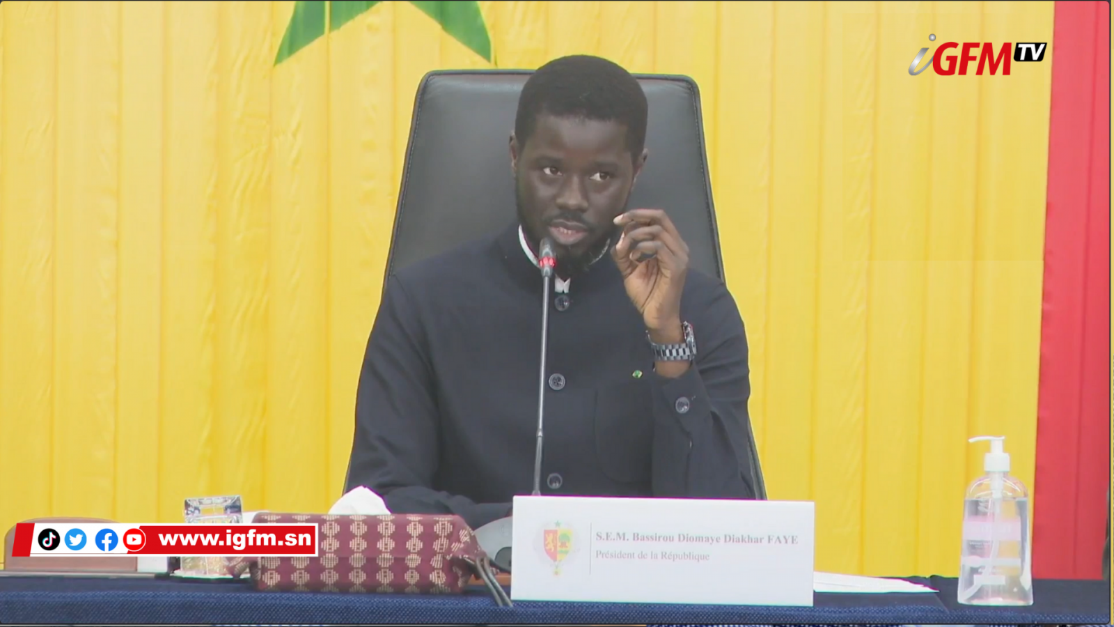 Séminaire gouvernemental : Ce que le Pr. Diomaye a dit à ses Ministres